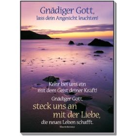 Postkarten: Gnädiger Gott  1x12